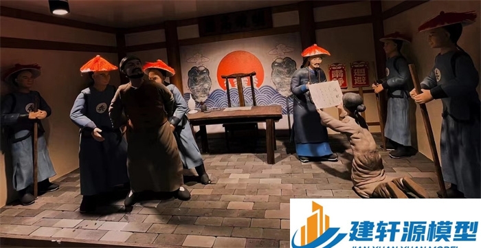 十堰陈规除恶绅微缩场景