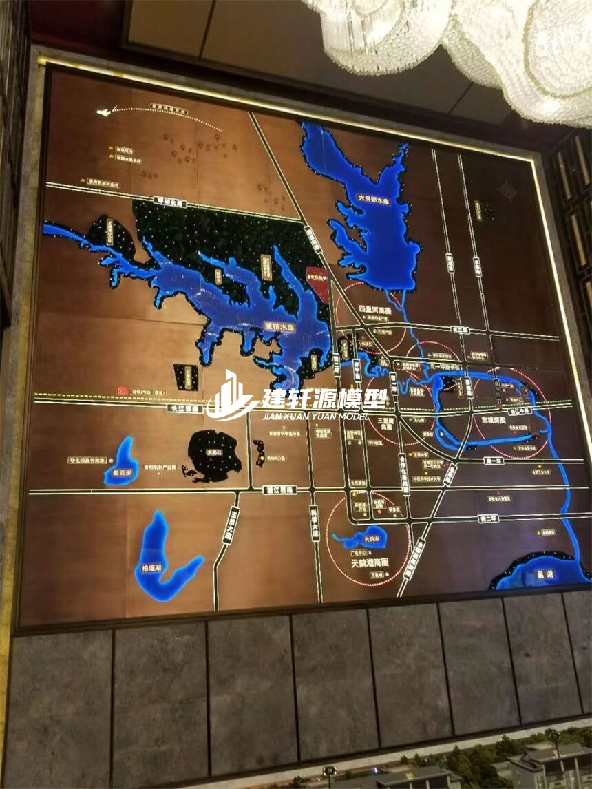 十堰区域壁挂模型制作