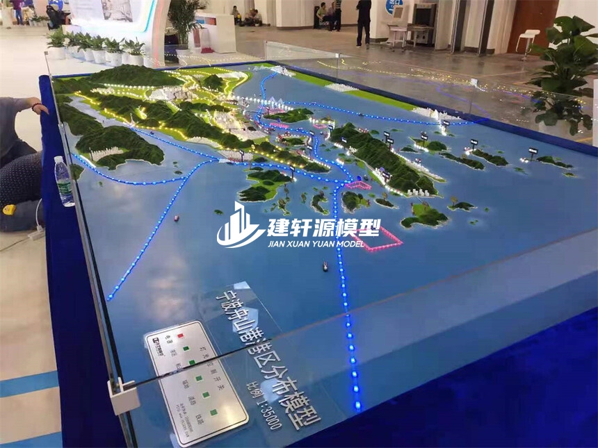 十堰地形地貌模型