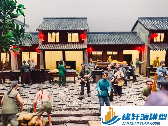 十堰香市微缩模型