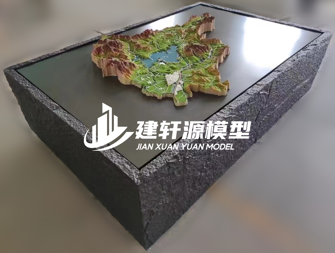十堰地貌模型制作